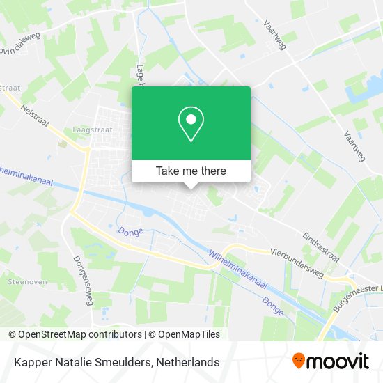 Kapper Natalie Smeulders map