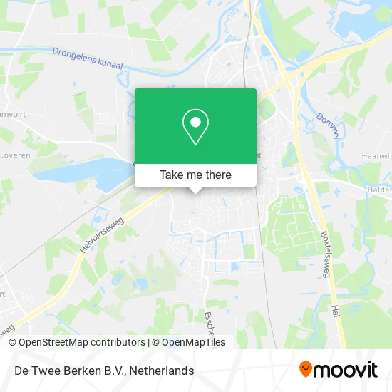 De Twee Berken B.V. map