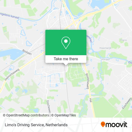 Limo's Driving Service map