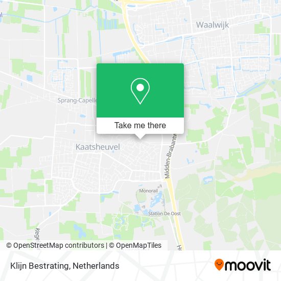 Klijn Bestrating map