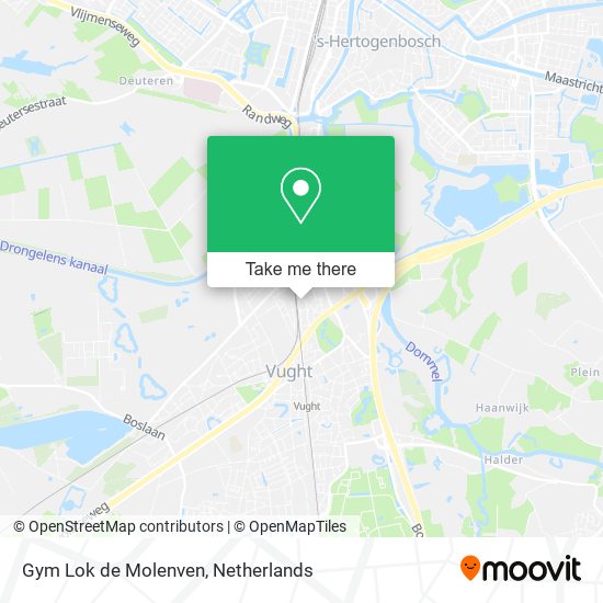 Gym Lok de Molenven Karte