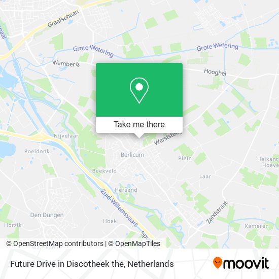 Future Drive in Discotheek the map