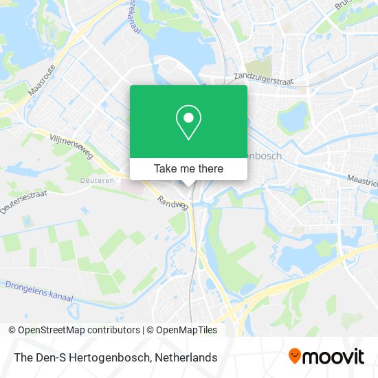 The Den-S Hertogenbosch map
