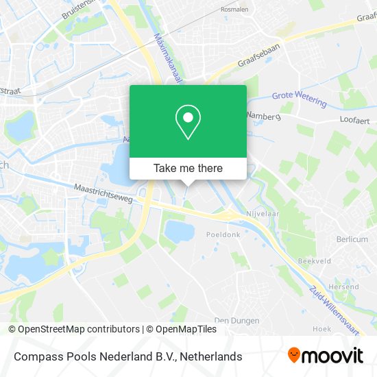Compass Pools Nederland B.V. map