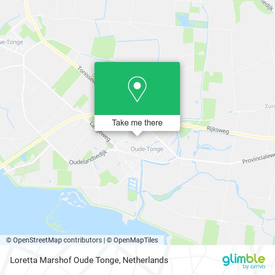 Loretta Marshof Oude Tonge map