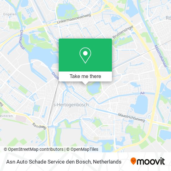 Asn Auto Schade Service den Bosch map