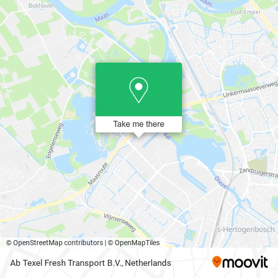 Ab Texel Fresh Transport B.V. map