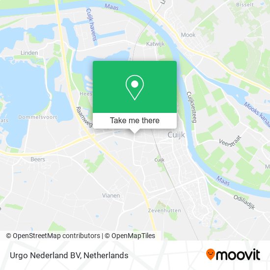 Urgo Nederland BV map