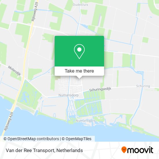 Van der Ree Transport map