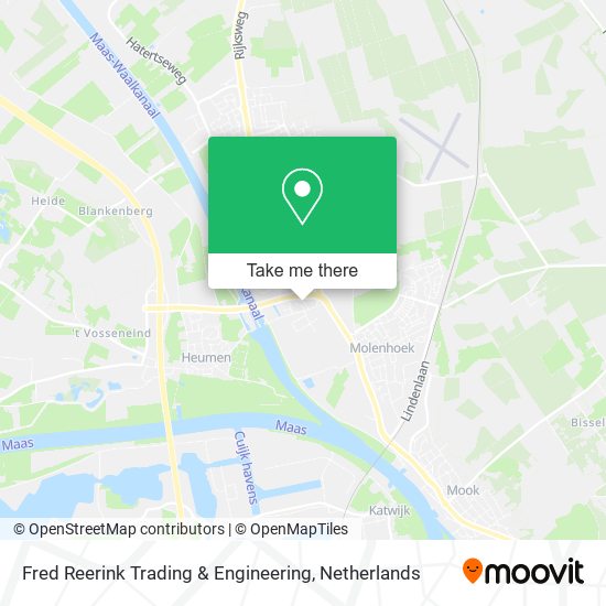 Fred Reerink Trading & Engineering map