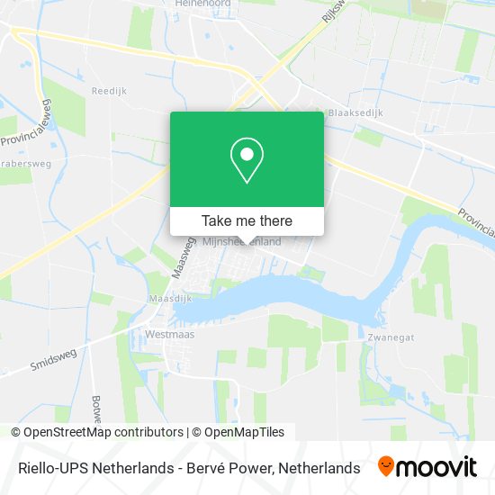 Riello-UPS Netherlands - Bervé Power map