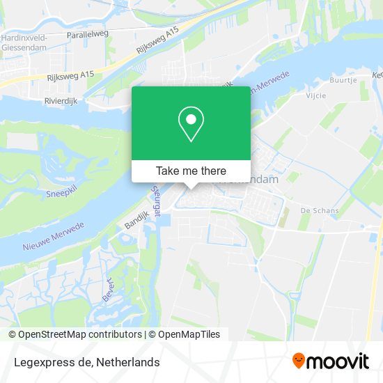 Legexpress de map