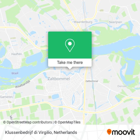 Klussenbedrijf di Virgilio map