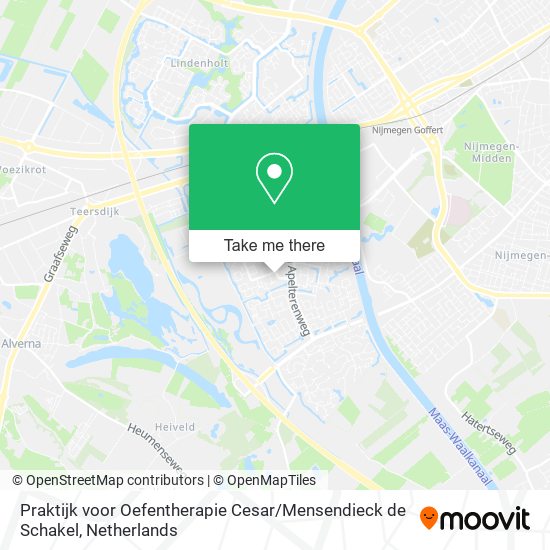 Praktijk voor Oefentherapie Cesar / Mensendieck de Schakel map