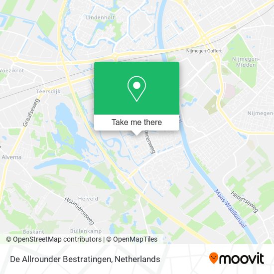 De Allrounder Bestratingen map