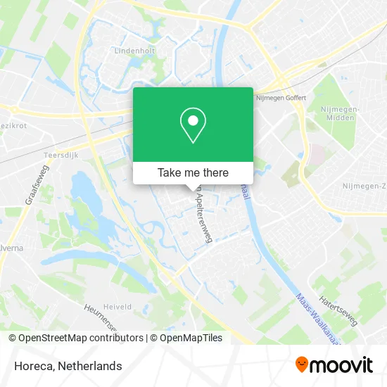 Horeca map