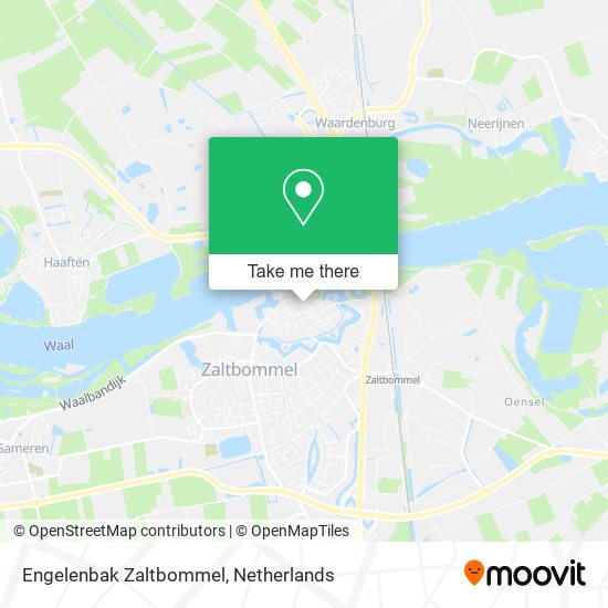Engelenbak Zaltbommel map