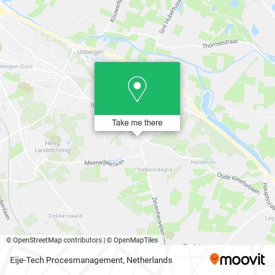 Eije-Tech Procesmanagement map