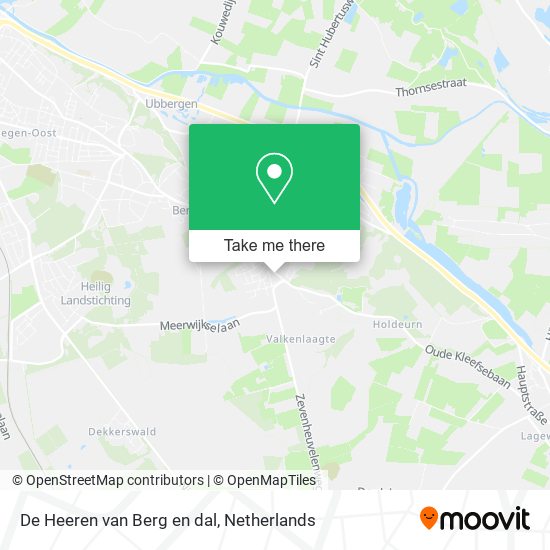 De Heeren van Berg en dal map