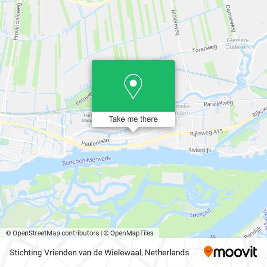 Stichting Vrienden van de Wielewaal Karte