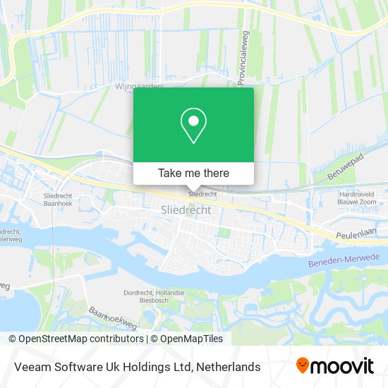 Veeam Software Uk Holdings Ltd map