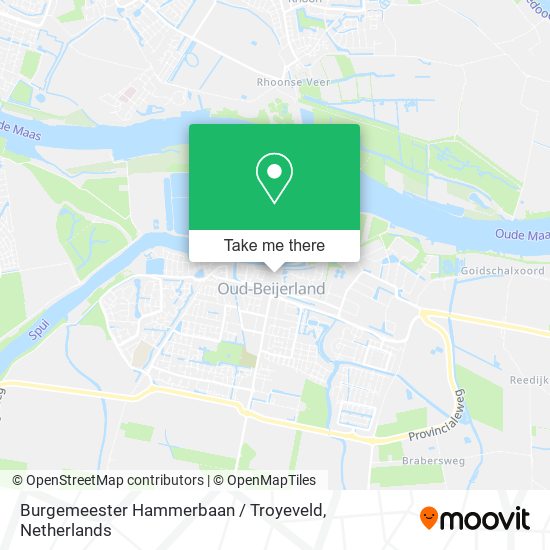 Burgemeester Hammerbaan / Troyeveld map