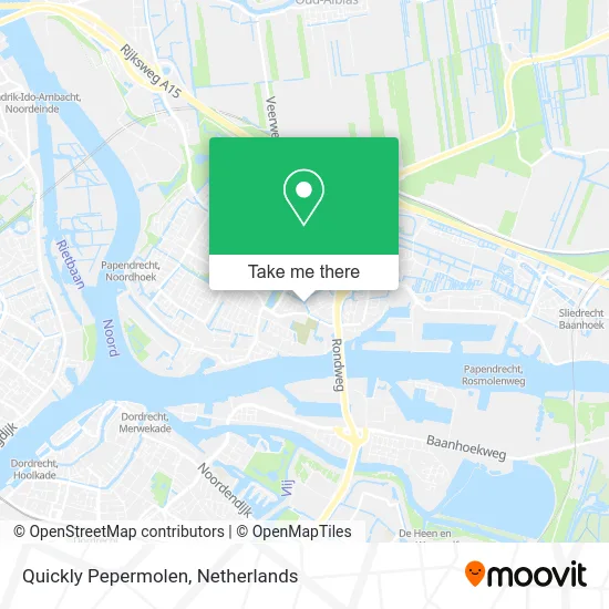 Quickly Pepermolen map