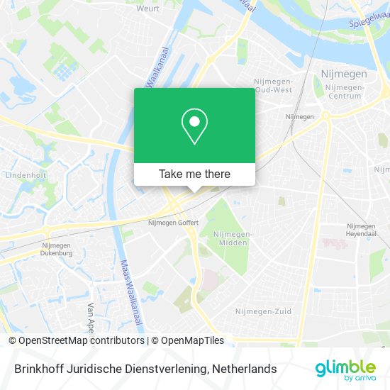 Brinkhoff Juridische Dienstverlening map