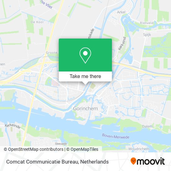 Comcat Communicatie Bureau map