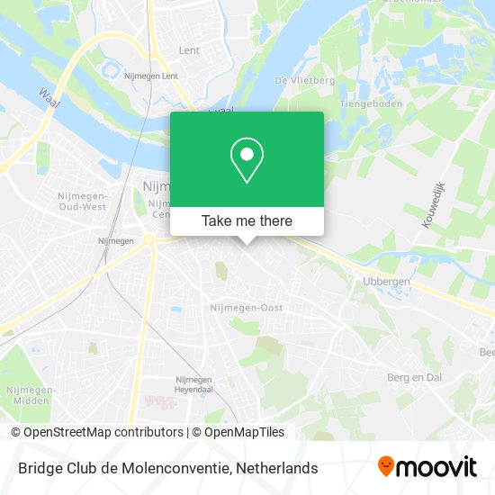 Bridge Club de Molenconventie map