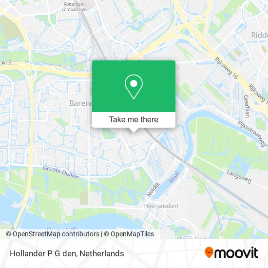 Hollander P G den map