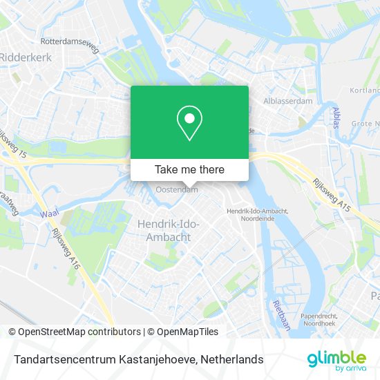 Tandartsencentrum Kastanjehoeve map