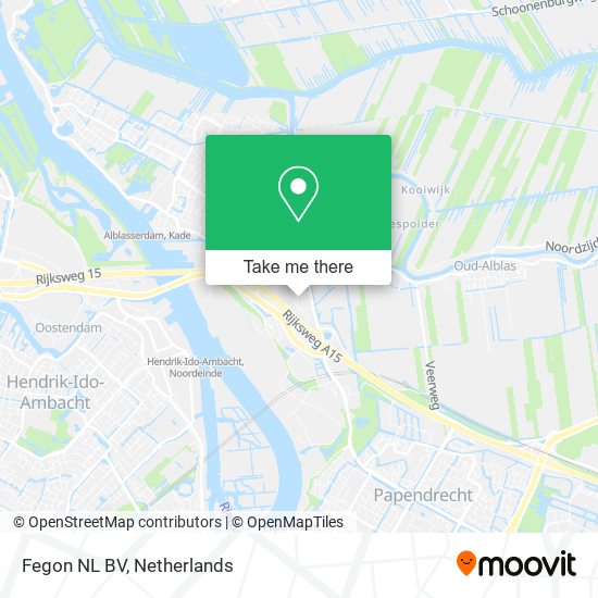 Fegon NL BV map