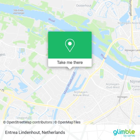 Entrea Lindenhout map