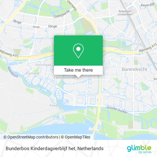 Bunderbos Kinderdagverblijf het map