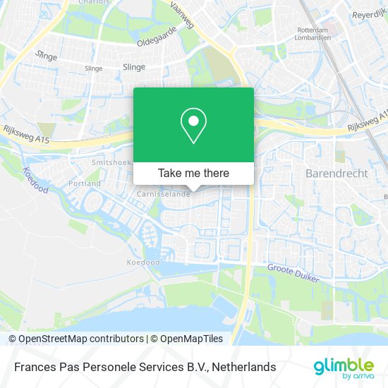 Frances Pas Personele Services B.V. map