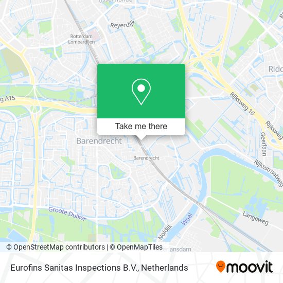 Eurofins Sanitas Inspections B.V. map