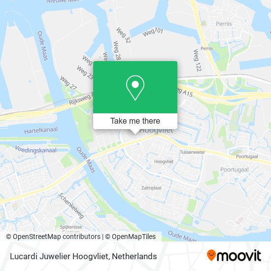 Lucardi Juwelier Hoogvliet map