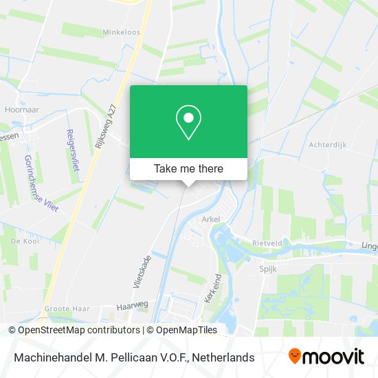 Machinehandel M. Pellicaan V.O.F. map