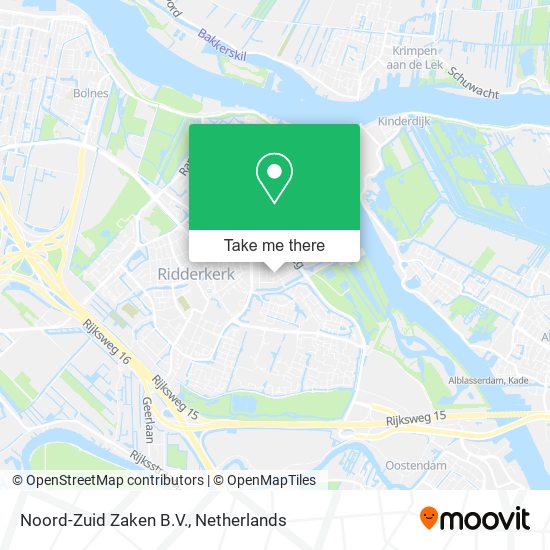 Noord-Zuid Zaken B.V. map