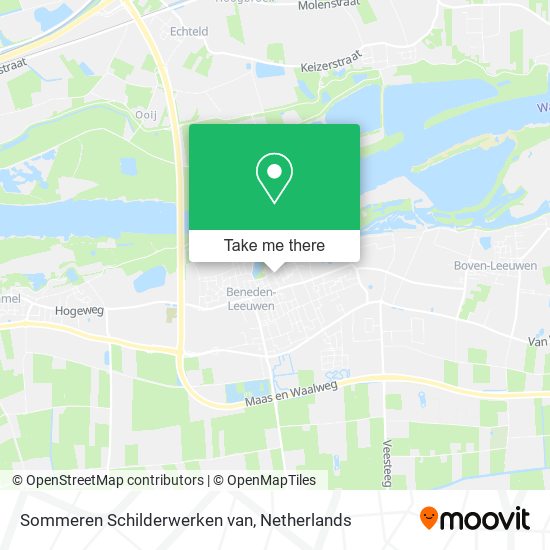 Sommeren Schilderwerken van map