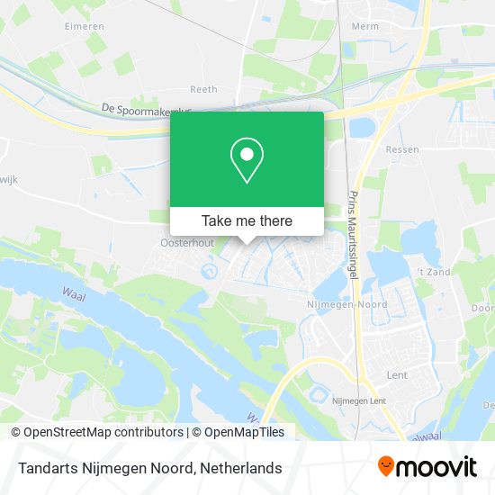 Tandarts Nijmegen Noord map