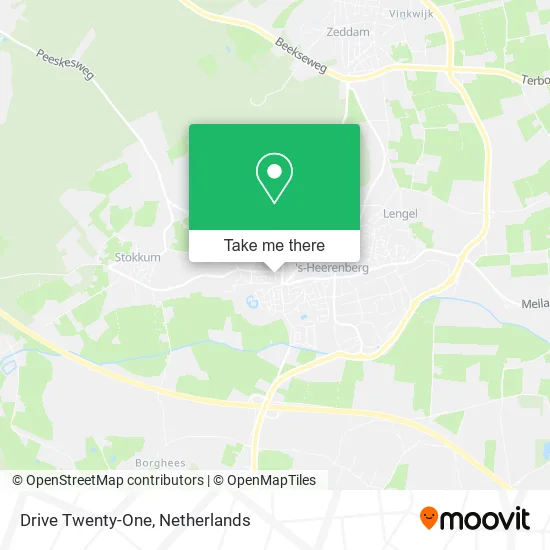 Drive Twenty-One map