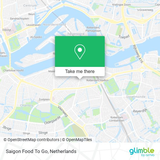 Saigon Food To Go map