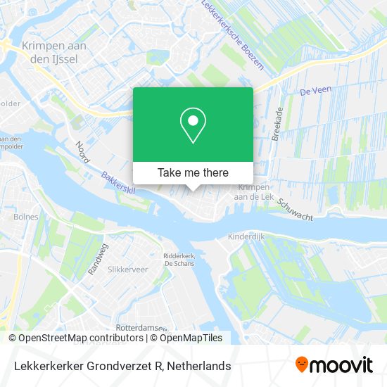 Lekkerkerker Grondverzet R map