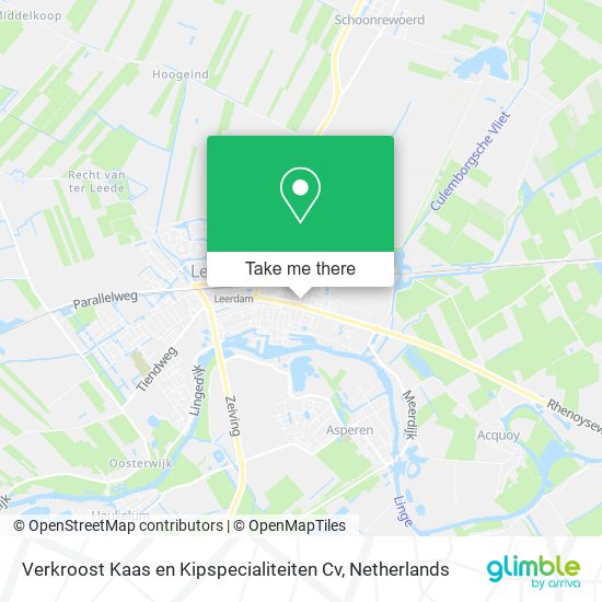 Verkroost Kaas en Kipspecialiteiten Cv Karte