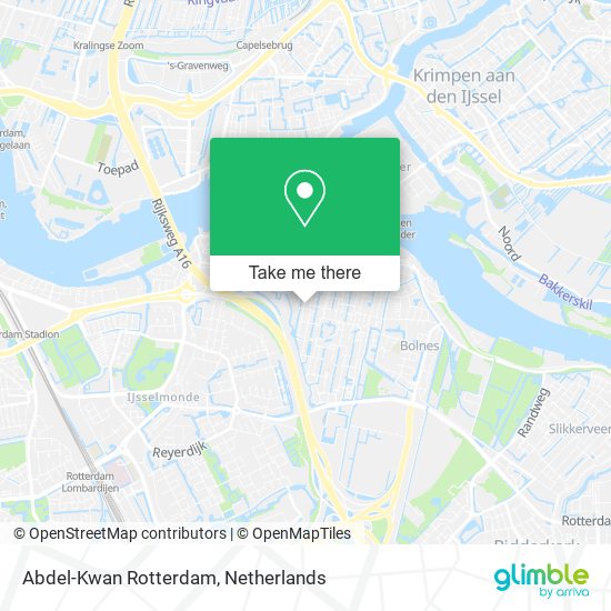 Abdel-Kwan Rotterdam Karte