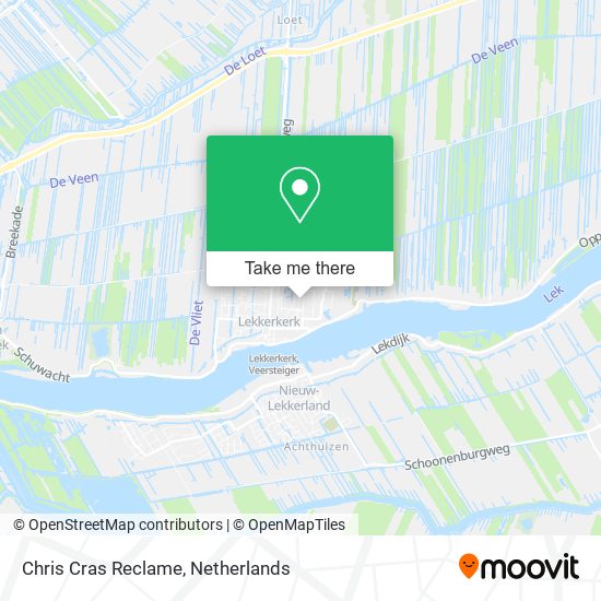 Chris Cras Reclame map