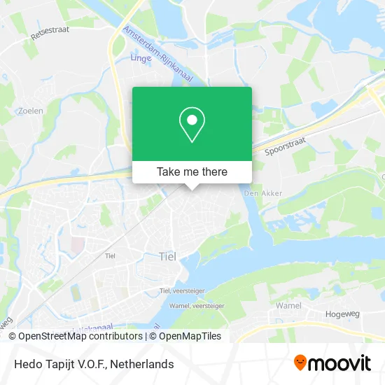 Hedo Tapijt V.O.F. map