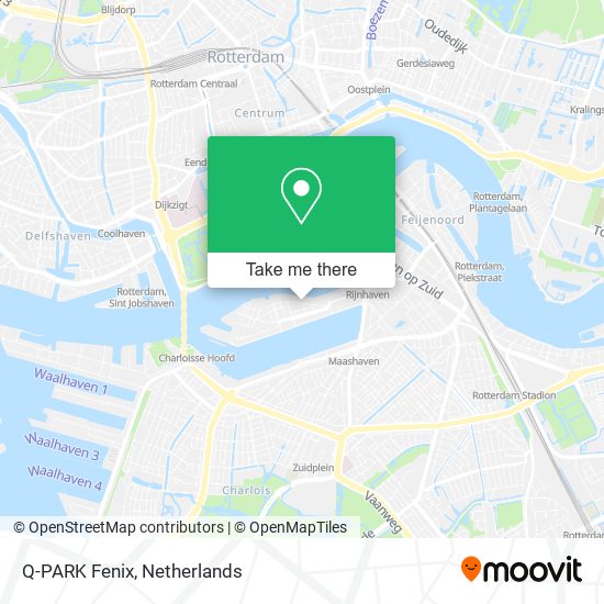 Q-PARK Fenix map